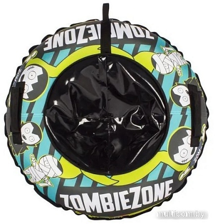 Тюбинг Snowstorm BZ-90 Zombiezone W112865 (90см, зеленый/черный)