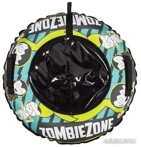 Тюбинг Snowstorm BZ-90 Zombiezone W112865 (90см, зеленый/черный)