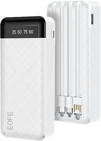 Внешний аккумулятор EOFE G206 20000mAh (белый)