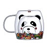 Кружка Mandarin Decor Бамбино Панда с сердечками DC8125PH