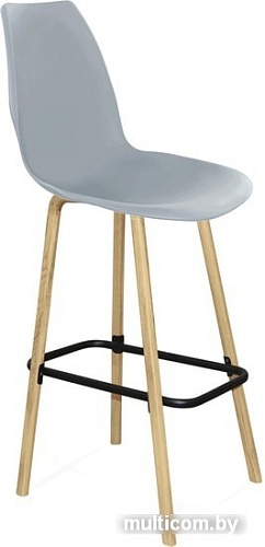 Стул Sheffilton SHT-ST29/S94 (серый RAL7040/прозрачный лак/черный)