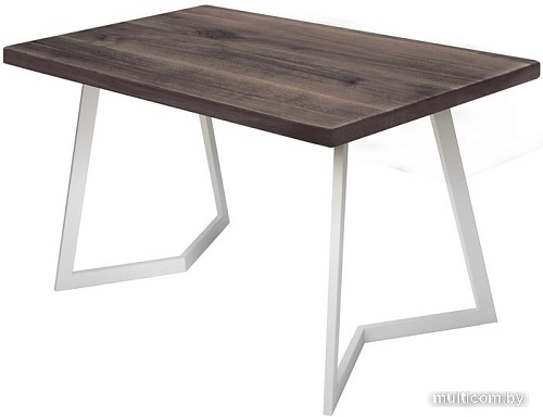 Кухонный стол Buro7 Уиллис 150 (классика, дуб мореный/белый)