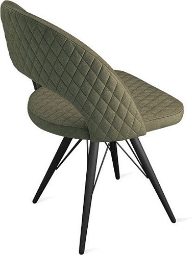 Стул Трия Гэтсби К3 (белый матовый/велюр Confetti Cream)