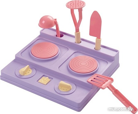 Набор игрушечной посуды Огонек Маленькая принцесса Электроплита С-1486