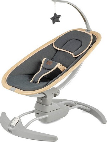 Шезлонг Nuovita Agio (дерево серый/графитовый)