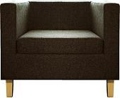 Интерьерное кресло Brioli Билли Д (рогожка, J5 коричневый/светлые ножки)