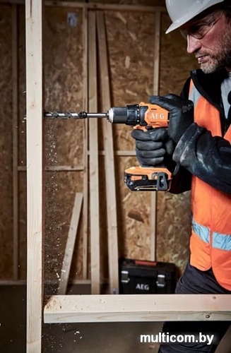 Дрель-шуруповерт AEG Powertools BS 18G4-202C 4935478630 (с 2-мя АКБ, кейс)
