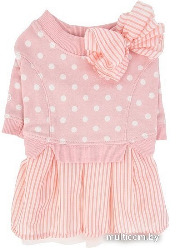 Свитер для животных Pinkaholic Ensley с юбкой NAUA-OP7617-PK-S (розовый)