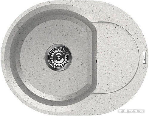 Кухонная мойка Elleci Easy Round 600 Bianco 52