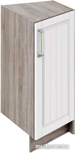 Шкаф напольный Трия Прованс НТ_72-40(45)_1ДР (дуб сонома трюфель/крем)