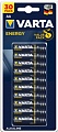 Батарейка Varta Energy Alkaline AA 30 шт