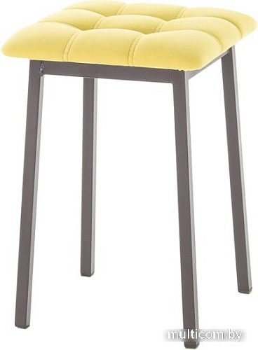 Табурет AMC Comfort 7.2.15 (ткань, желтый/коричневый)