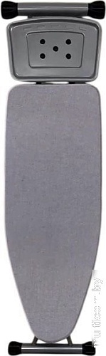 Чехол для гладильной доски Comfort Alumin С подложкой 130x50см (лен/пастельно-фиолетовый)