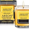 Ароматизированая свеча Areon Vanilla Black CR02 (120г)