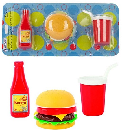 Набор игрушечных продуктов Стром Бургер У975