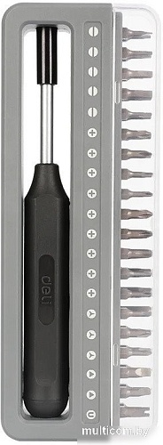 Набор отвертка с битами Deli DL241041 (41 предмет)