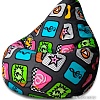 Кресло-мешок DreamBag 50068 (XL, жаккард, planet)