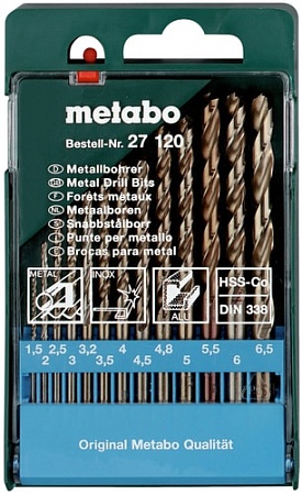 Набор оснастки Metabo 627120000 (13 предметов)