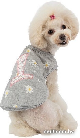 Футболка Pinkaholic Amias NARA-TS7306-MG-S (серый)