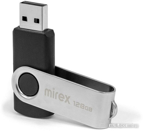 USB Flash Mirex Color Blade Swivel Rubber 2.0 128GB 13600-FMURS128