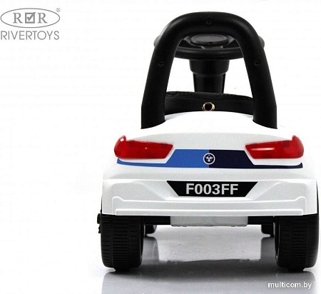 Каталка RiverToys F003FF (белый)