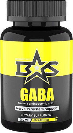 Витамины, минералы Binasport Gaba 550 мг (60 капсул)