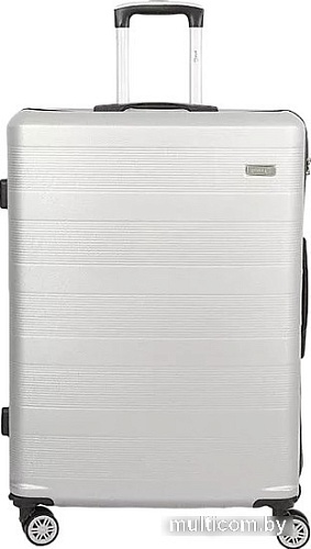 Чемодан-спиннер Grott 321-591/5-27 (серый/коричневый)