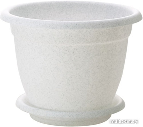 Горшок Plastic Republic Борнео (белый)
