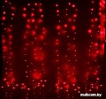 Световой дождь Luazon Led-360 (2x1.5 м, красный) [1080464]