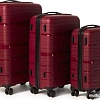 Чемодан-спиннер Pride PP9802 (L, бургунди)