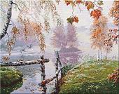 Набор для вышивания Овен Уж небо осенью дышало 1281