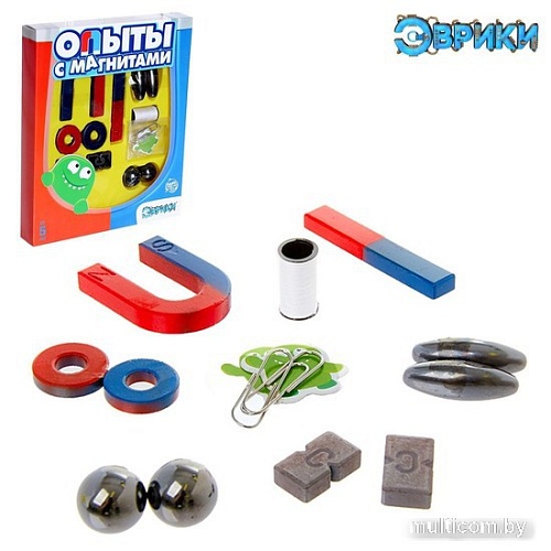 Набор для опытов Эврики Опыты с магнитами 4320161