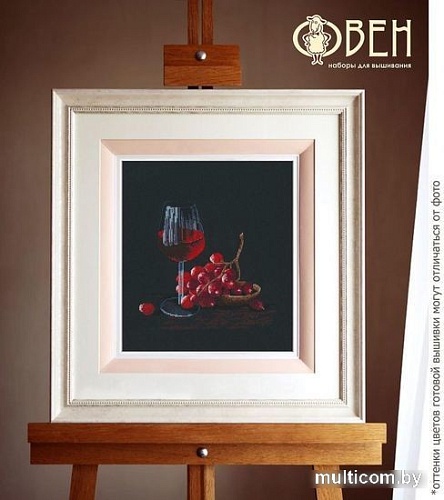 Набор для вышивания Овен Бокал вина 1404