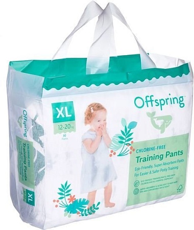 Трусики-подгузники Offspring XL 12-20кг Тропики (30 шт)