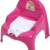 Детский горшок Dunya 11102 (розовый/малиновый)