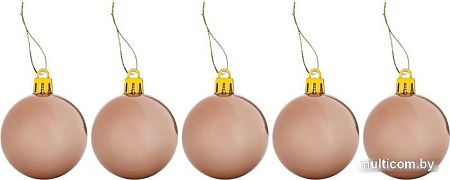 Елочная игрушка Золотая сказка 591129 (золото/перламутр)