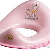 Детская накладка на унитаз Maltex Зебра 6463 (розовый)
