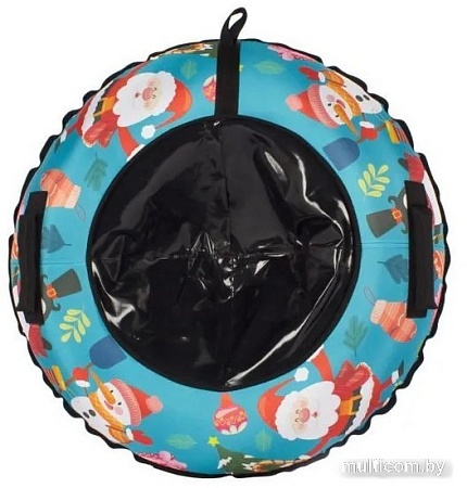 Тюбинг Snowstorm BZ-90 Cristmass W112873 (90см, бирюзовый/черный)