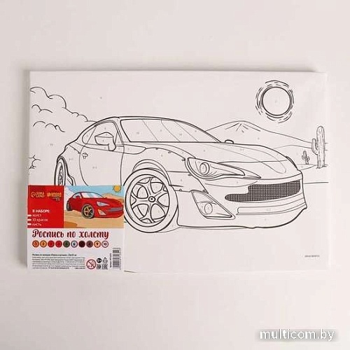 Картина по номерам Школа талантов Ралли в пустыне 4971854