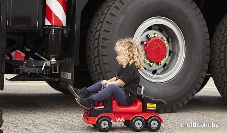 Каталка Полесье 200-01 Mammoet (красный/черный) [56726]