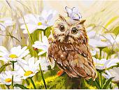Картина по номерам Белоснежка Сова Везучка 3016-CS