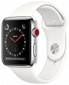Часы Apple Watch Series 3 Cellular 42mm Stainless Steel Case with Sport Band
