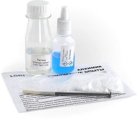 Набор для опытов Lori Химические опыты. Мохнатый гвоздь Оп-010