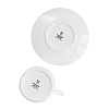Чашка с блюдцем Mandarin Decor Бланк платинум DS14F10002-250-2W