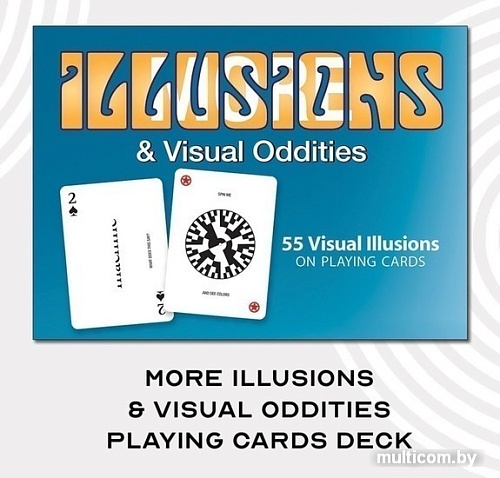 Настольная игра U.S. Games Systems Optical Illusions Playing Card Deck OPT55