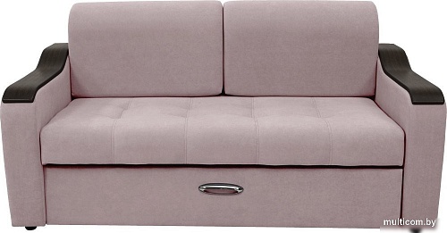 Диван Сириус Лидер-3 ППУ 185x110 (Eva 12 велюр светло-бежевый)