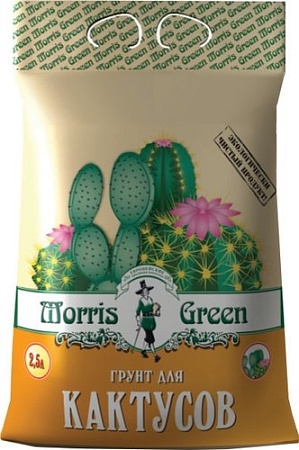 Грунт Morris Green Для кактусов и суккулентов (6.5 л)