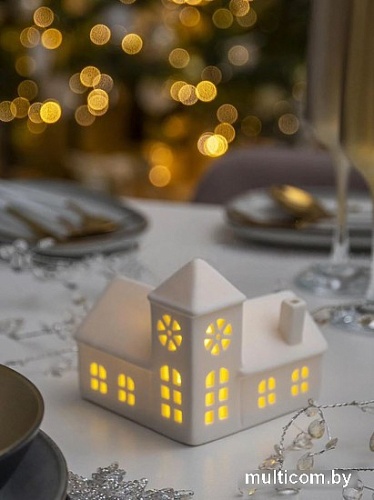 Светильник Лючия Фарфоровый Домик 18 185-18 (белый)