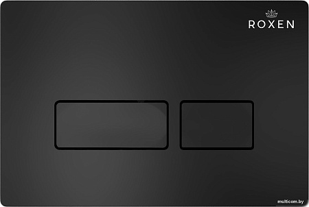 Унитаз приставной Roxen Antares в комплекте с инсталляцией Attach 5 в 1 967019 (кнопка: черный матовый)