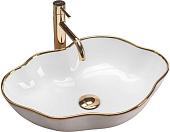 Умывальник Rea Pearl (белое золото)